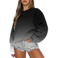 thumbnail image 1 of Aloohaidyvio Hoodies,Fashion Womens Sweatshirt Long Sleeve Round Neck Ladies Tops Blouse, 1 of 5
