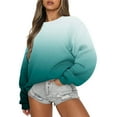 thumbnail image 1 of Aloohaidyvio Hoodies,Fashion Womens Sweatshirt Long Sleeve Round Neck Ladies Tops Blouse, 1 of 5