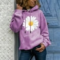 thumbnail image 1 of Aloohaidyvio Hoodies,Winter Ladies Long-Sleeved Pullover Print Round Neck Hooded Sweatshirt, 1 of 5