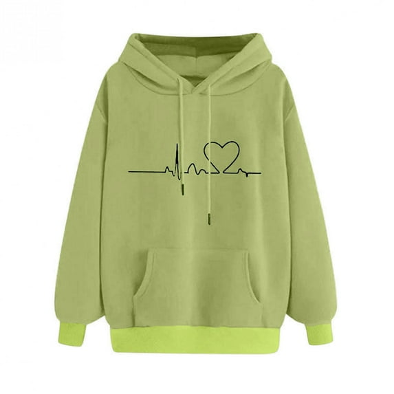 Aloohaidyvio Hoodies,Women Loose Long Sleeve Sweatshirt Hooded Hoodie Sweatshirt Blouse