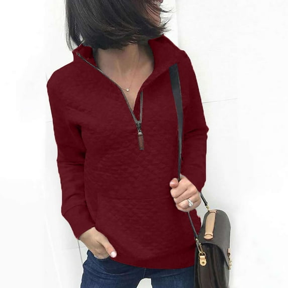 Aloohaidyvio Hoodies,Womens Solid Long Sleeve Hooded Pullover Pocket Leisure Tops