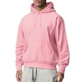thumbnail image 1 of Aloohaidyvio Hoodies for Men Big and Tall,Men's Solid Hoodie Casual Long Sleeve Soft Drawstring Hoodies Pullover Sweatshirts With Pocket, 1 of 4