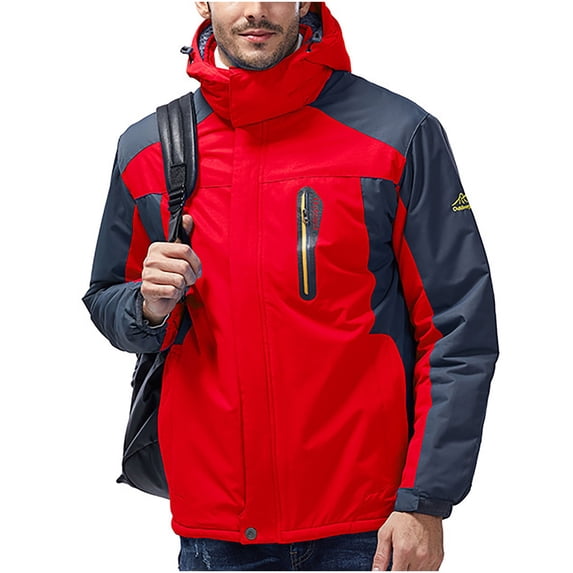 Aloohaidyvio Lightweight Rain Jacket for Men Rain Coat Windbreaker Waterproof Hood Softshell Jacket for Outdoor Hiking Trave