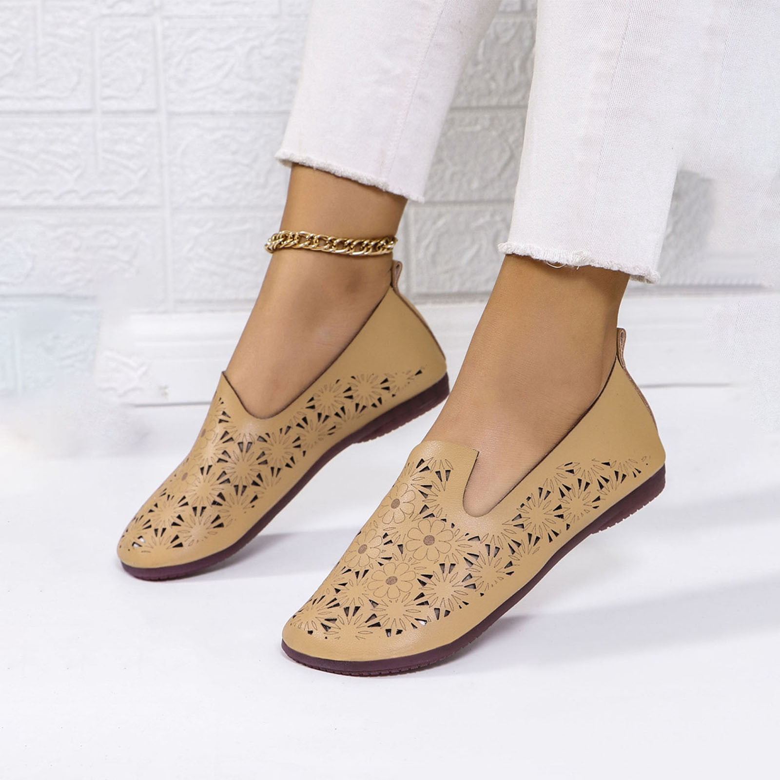 Elegant Loafer Sandals for Women – Stylish & Comfortable