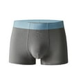 thumbnail image 1 of Aloohaidyvio Men's Bamboo Rayon Underwear Boxer Briefs, Cool Comfort Moisture-wicking Breathable Underwear, 1 of 4