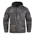 thumbnail image 1 of Aloohaidyvio Men's Camouflage Rain Jacket Waterproof Windbreaker Running Cycling Golf Hiking Gear Hood Lightweight Jacket, 1 of 5