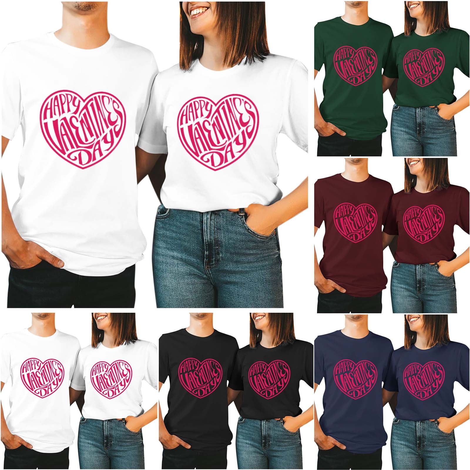 Green Outline Heart Tee Men main image 1
