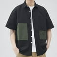 thumbnail image 1 of Aloohaidyvio Men's Tactical Shirts Quick Dry UV Protection Breathable Short Sleeve Hiking Fishing Button Shirts, 1 of 3
