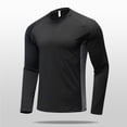 thumbnail image 1 of Aloohaidyvio Men's UPF 50+ Long Sleeve Compression Shirts, Water Sports Rash Guard Base Layer, Athletic Workout Shirt, 1 of 6