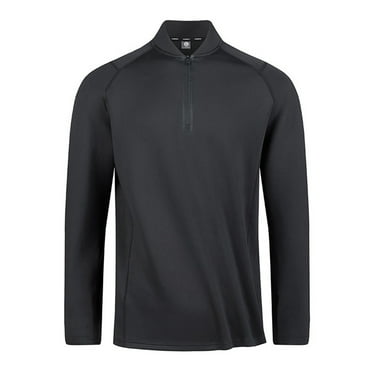 Aloohaidyvio Men's UPF 50+ Shirts 1/4 Zip Up Sun Protection Long Sleeve Rash Guard Outdoor Hiking Fishing Running Shirts