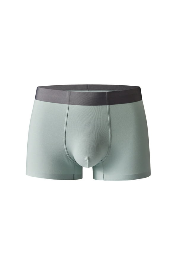 Men's Underwear Boxer Briefs, Bamboo Rayon Stretch Moisture-Wicking Comfortable Boxer Underwear