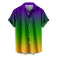 Aloohaidyvio Mens Mardi Gras Shirts Men