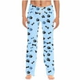 thumbnail image 1 of Aloohaidyvio Mens Pajama Pants Lounge Pants Comfort Men Pajama Bottoms With Pockets, 1 of 5
