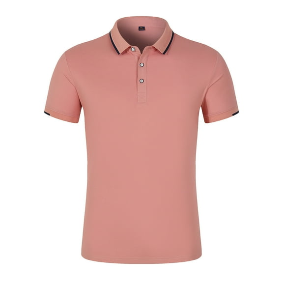Aloohaidyvio Mens Polo Shirts ,Spring Summer Mens Golf Sports Polo Shirt Short Sleeve Performance Moisture-Wicking Pique Shirt Business Casual Shirt