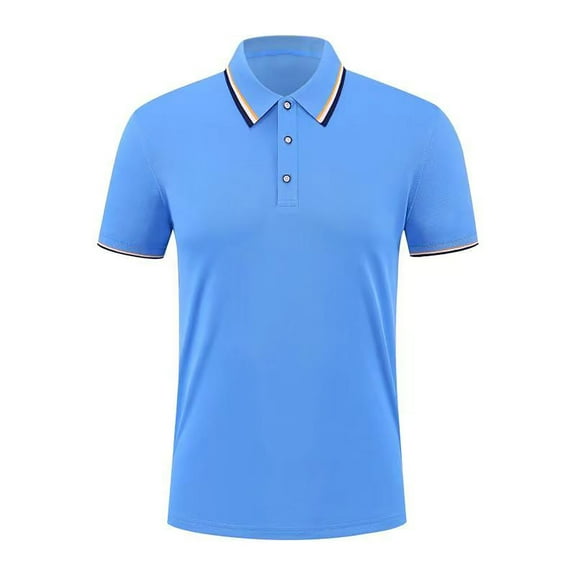 Aloohaidyvio Mens Short Sleeve Solid Stretch Cotton Pique Polo Shirt,Polo Shirts for Men Clearance