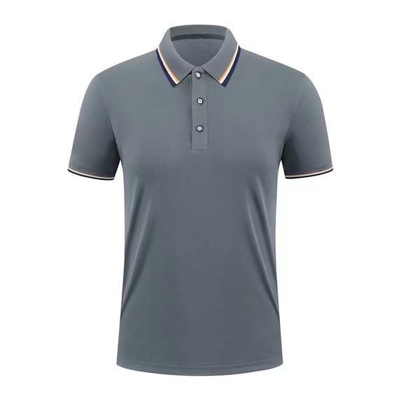 Aloohaidyvio Mens Short Sleeve Solid Stretch Cotton Pique Polo Shirt,Polo Shirts for Men Clearance