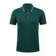 thumbnail image 1 of Aloohaidyvio Mens Short Sleeve Solid Stretch Cotton Pique Polo Shirt,Polo Shirts for Men Clearance, 1 of 5
