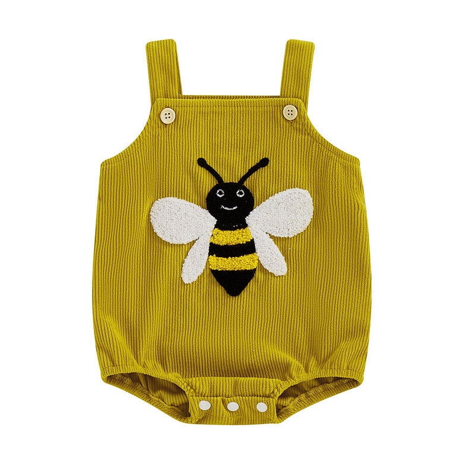 Baby Fleece Lined Corduroy Romper main image 1