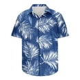thumbnail image 1 of Aloohaidyvio Hawaiian Shirt for Men 2025 Short Sleeve Button Down Shirt Men Casual Summer Tropical Beach Shirts, 1 of 5