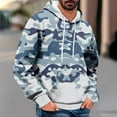 thumbnail image 1 of Aloohaidyvio Men's Camouflage Hoodies Casual Hoodies for Men with Pockets Long Sleeve Sweatshirt Sports Hooded Sweatshirts, 1 of 5