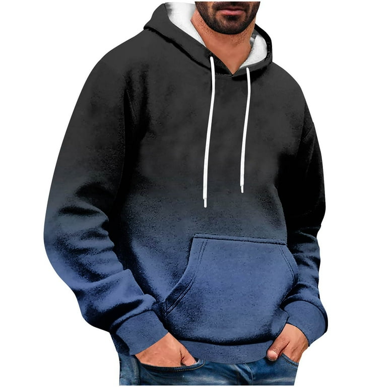 Aloohaidyvio No Boundaries Men's Tie Dye Hoodie Oversized