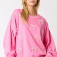 thumbnail image 1 of Aloohaidyvio Oversized Sweatshirts for Women Comfy Fall Winter Fashion Crewneck Pullover Tops, 1 of 7