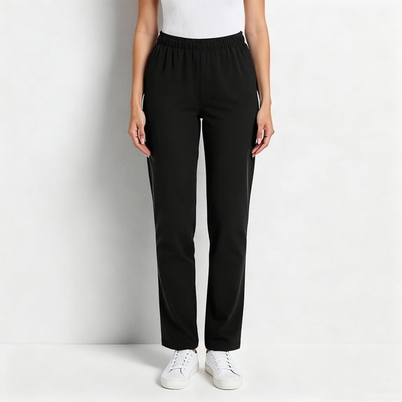 Aloohaidyvio Summer Pants Women High Waist Dress Work Pants with Pockets Straight Leg Business Casual Trousers