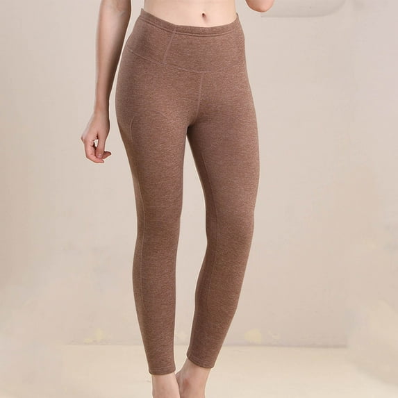 Aloohaidyvio Leggings for Women Velvet High Waisted Warm Plush Thickening Full Length Pants Leggings