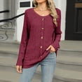 thumbnail image 1 of Aloohaidyvio Sweaters for Women Chunky Knit Open Front Sweater Long Sleeve Button Loose Short Cardigan Outerwear Coats, 1 of 6