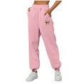 thumbnail image 1 of Aloohaidyvio Pants,Women's Joggers Pants Running Drawstring Sweatpants with Pockets for Yoga Leggings for Cycling Lounge Workout, 1 of 2