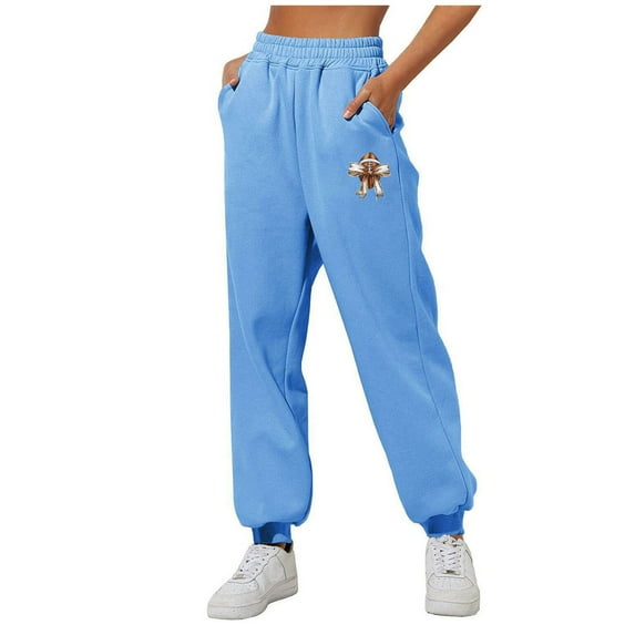 Aloohaidyvio Sweatpants for Women with Pockets Soft Jogger Pants for Running Yoga Workout Lounge Pants