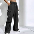 thumbnail image 1 of Aloohaidyvio Sweatpants for Women Wide Leg Long Pant Loose Sweatpants High Waist Casual Athletic Pant Workout Joggers Pant, 1 of 6