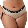 thumbnail image 1 of Aloohaidyvio Panties for Women No Boundaries,Cotton Underwear for Women Sexy Low Rise Ribbed Hipster Breathable Soft Womens Bikini Panties, 1 of 8