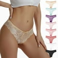 thumbnail image 1 of Aloohaidyvio Panties for Women Womens Underwear Soft Breathable Bikini Sexy Lace Panties, 1 of 3