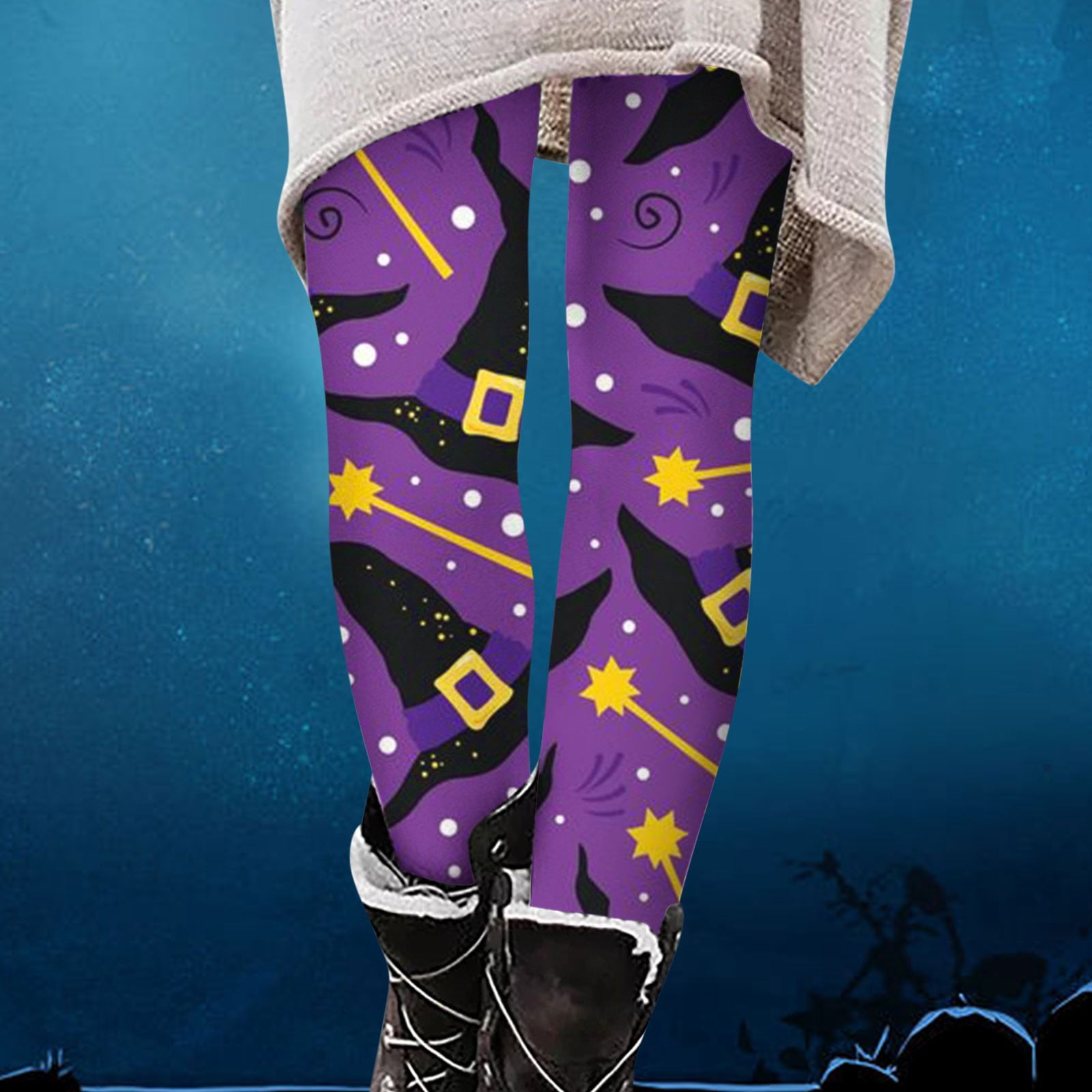Leggings Halloween Apt.9 Taille XL - Noir - Neuf Avec Étiquettes