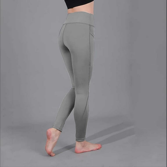 Aloohaidyvio Pants with Pockets,Womens Leggings High Waisted Yoga Trousers Workout Exercise Capris Summer Pants