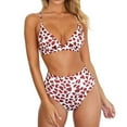 thumbnail image 1 of Aloohaidyvio Swimsuit for Women ,Women Bandeau Padded Push Up Swimsuit Swimwear Beachwear Bikini Set, Swimsuits for Women 2 Piece, 1 of 6