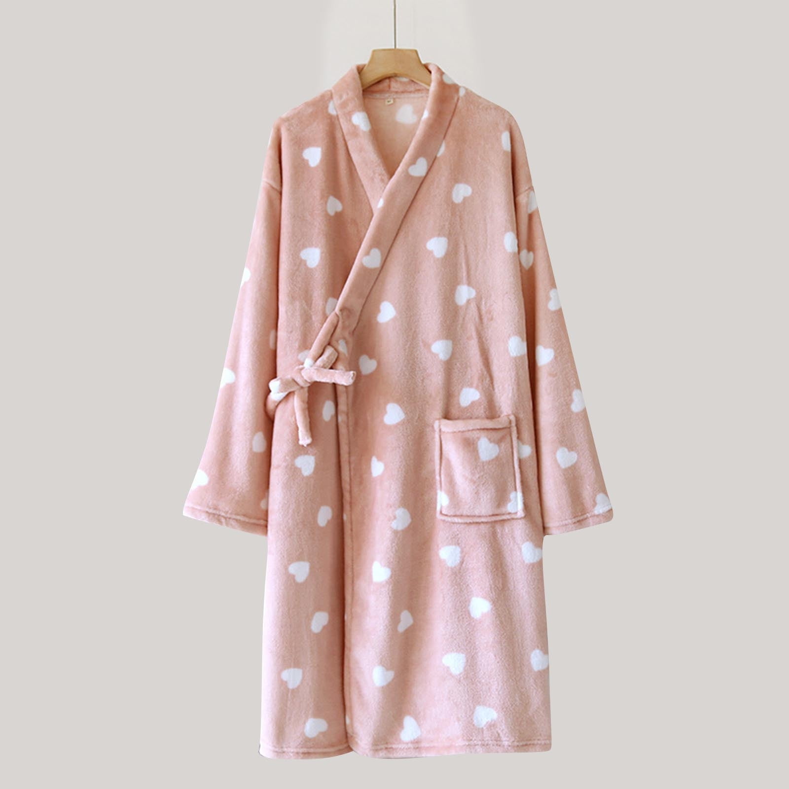 Fluffy Buttoned Robe Aloohaidyvio Plush Robes for Women,Womens Plush Robe, Soft Fluffy ...