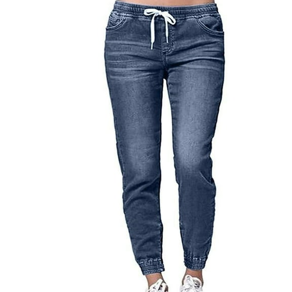 Aloohaidyvio Skinny Jeans for Women High Waist Stretchy Classic High Rise Slimming Jeggings Denim Trousers Pants,Sizes 3XL