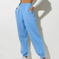 thumbnail image 1 of Aloohaidyvio Sweatpants for Women Plus Size,Womens Winter High Waisted Sweatpants Drawstring Jogger Sweat Pants Cinch Bottom Workout Trousers, 1 of 6