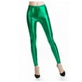 thumbnail image 1 of Aloohaidyvio Terra and Sky Pants Plus Size,Women's High Elasticity High Waist Shiny Leather Skinny Pants, 1 of 6
