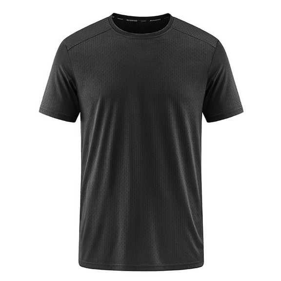 Aloohaidyvio T Shirts for Men Big and Tall,Workout Shirts for Men Short Sleeve Quick Dry Athletic Gym Active T Shirt 2024 Spring Summer Moisture Wicking Tops
