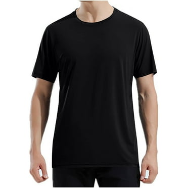Aloohaidyvio T Shirts for Men Big and Tall,Workout Shirts for Men Short Sleeve Quick Dry Athletic Gym Active T Shirt 2024 Spring Summer Moisture Wicking Tops