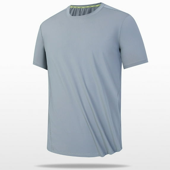 Aloohaidyvio T Shirts for Men Big and Tall,Workout Shirts for Men Short Sleeve Quick Dry Athletic Gym Active T Shirt 2024 Spring Summer Moisture Wicking Tops