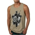 thumbnail image 1 of Aloohaidyvio George Tank Tops for Men Big and Tall,Men's Sleeveless Workout Swim Shirt Quick Dry Athletic Running Gym Muscle Beach Tank Top Big and Tall, 1 of 3