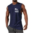thumbnail image 1 of Aloohaidyvio George Tank Tops for Men Big and Tall,Men's Quick Dry Workout Tank Top Gym Muscle Tee Fitness Bodybuilding Sleeveless T Shirt, 1 of 3