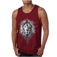 thumbnail image 1 of Aloohaidyvio George Tank Tops for Men Big and Tall,Men's Workout Sleeveless Shirts Quick Dry Muscle Swim Shirt Gym Fitness Running Beach Tank Tops, 1 of 3