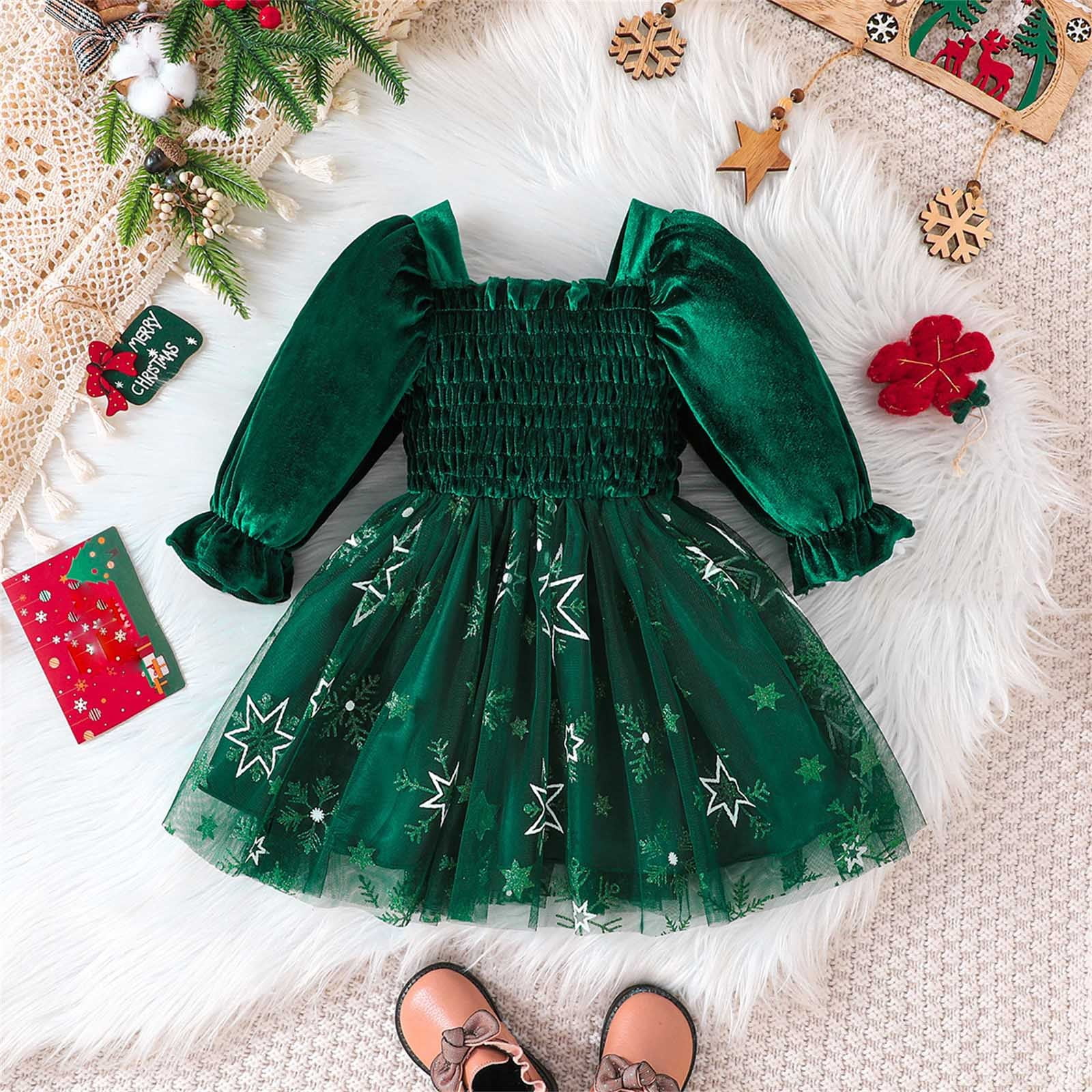 Aloohaidyvio Toddler Girl Dresses Clearance Little Girls Christmas