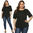 thumbnail image 1 of Aloohaidyvio Tops for Women,Women Casual Summer Short Sleeve T Shirt Top Blouse, 1 of 6