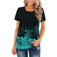 thumbnail image 1 of Aloohaidyvio Tops for Women ,Summer Classic T-Shirt Tees for Women Loose Short Sleeve Tops, 1 of 6
